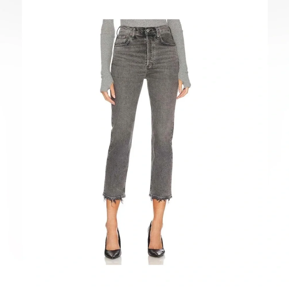 AGOLDE Riley Crop- 12.5 inch waist